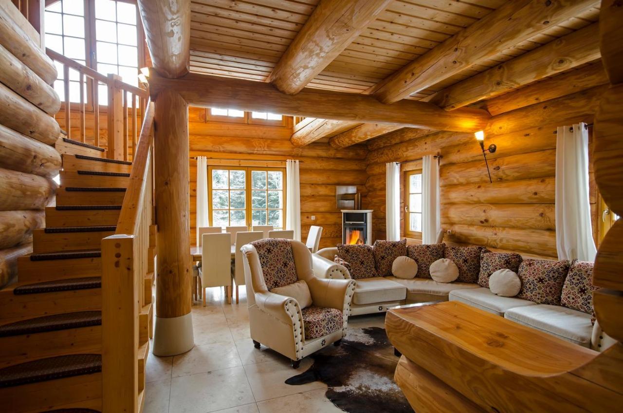 Luxus-Ferienhaus Blockhaus Chalet Nr 2 Toplage Am Feldberg Mit Sauna, Outdoor-Hottub, Kamin Auf 1300M Uem Eksteriør billede